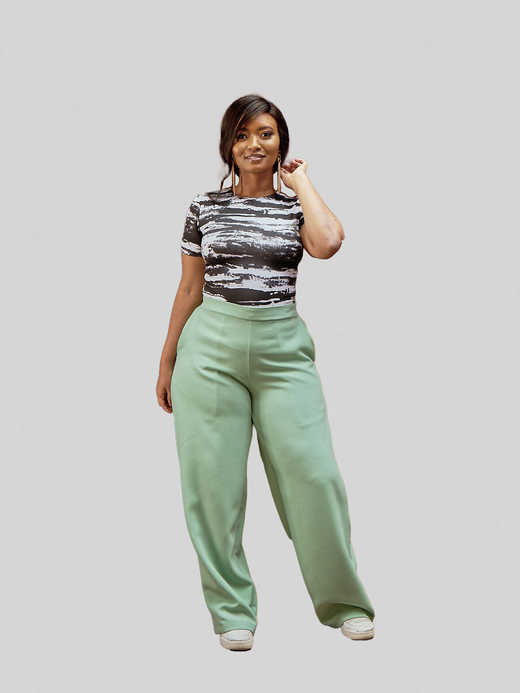 Mirah Pants - Mint Green