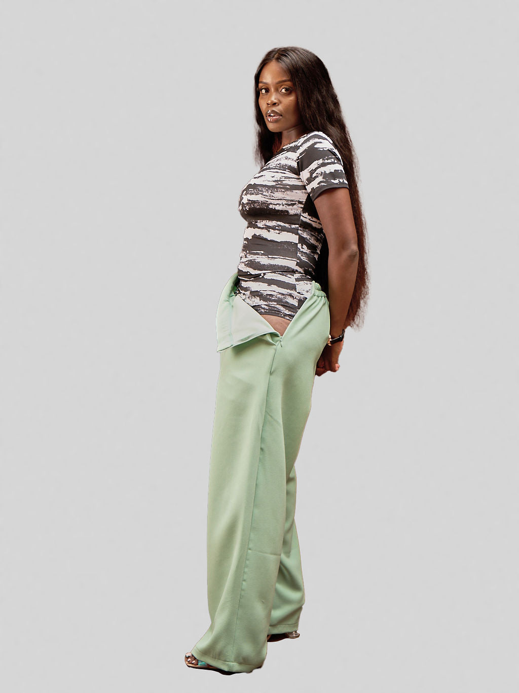 Mirah Pants - Mint Green