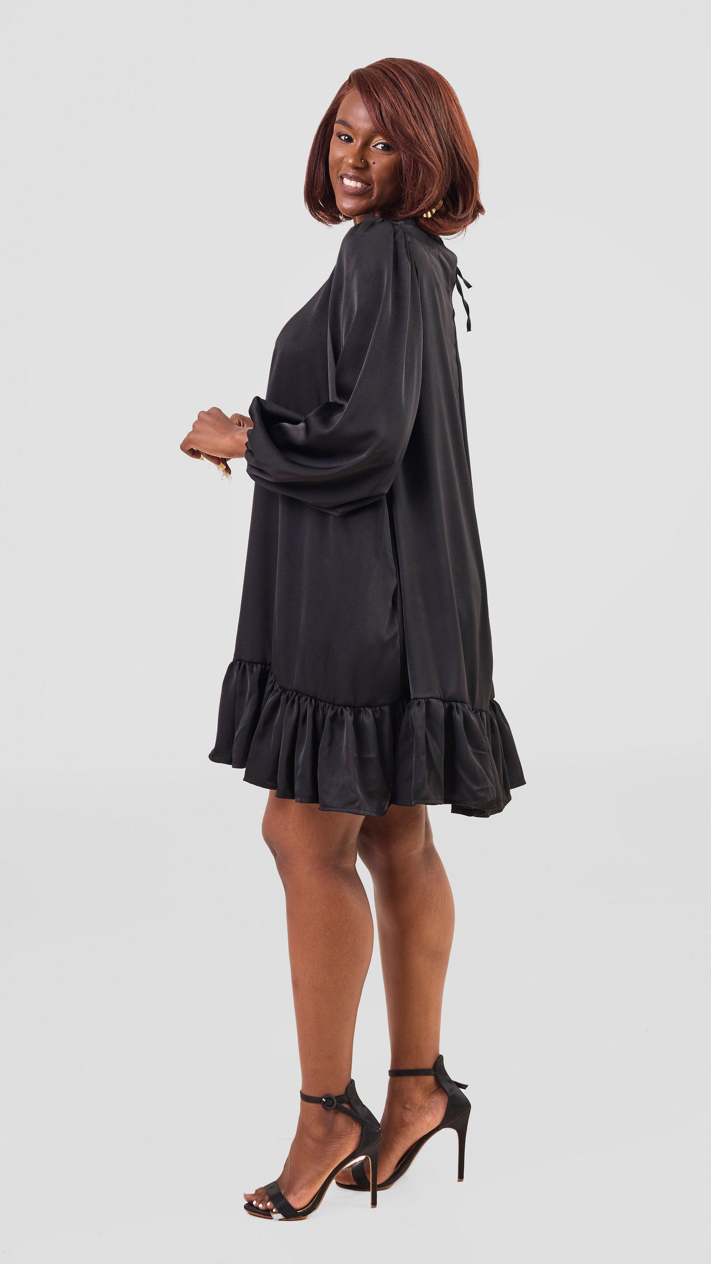 Valerie Shift Dress - Black
