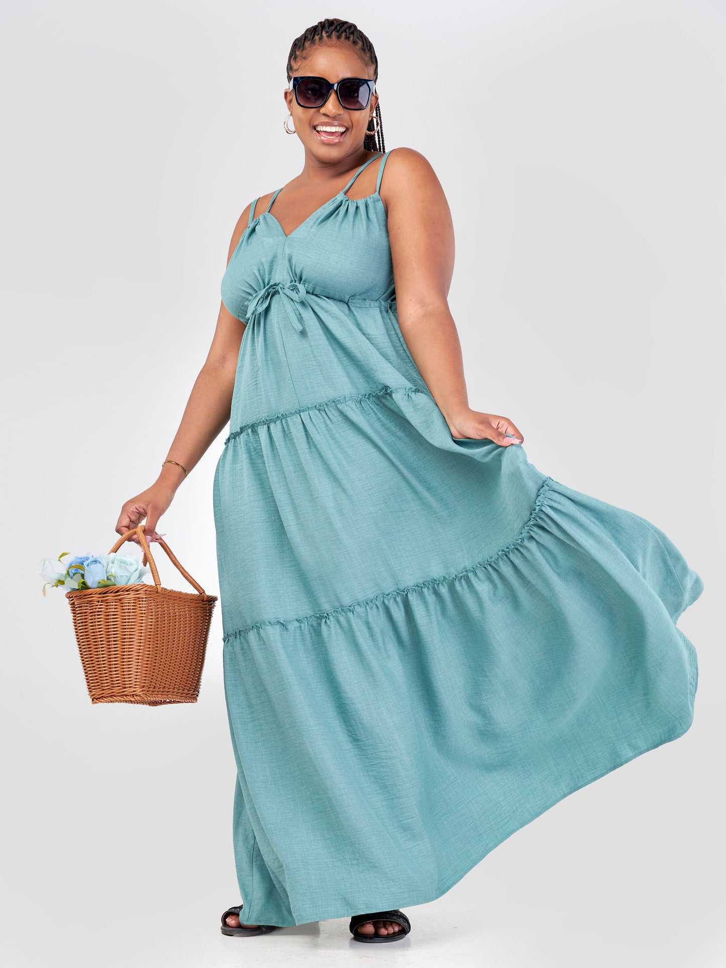 Riley Maxi Dress - Mint Green