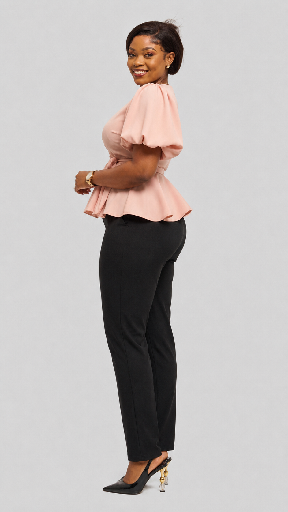 Luna Official Pants-Black