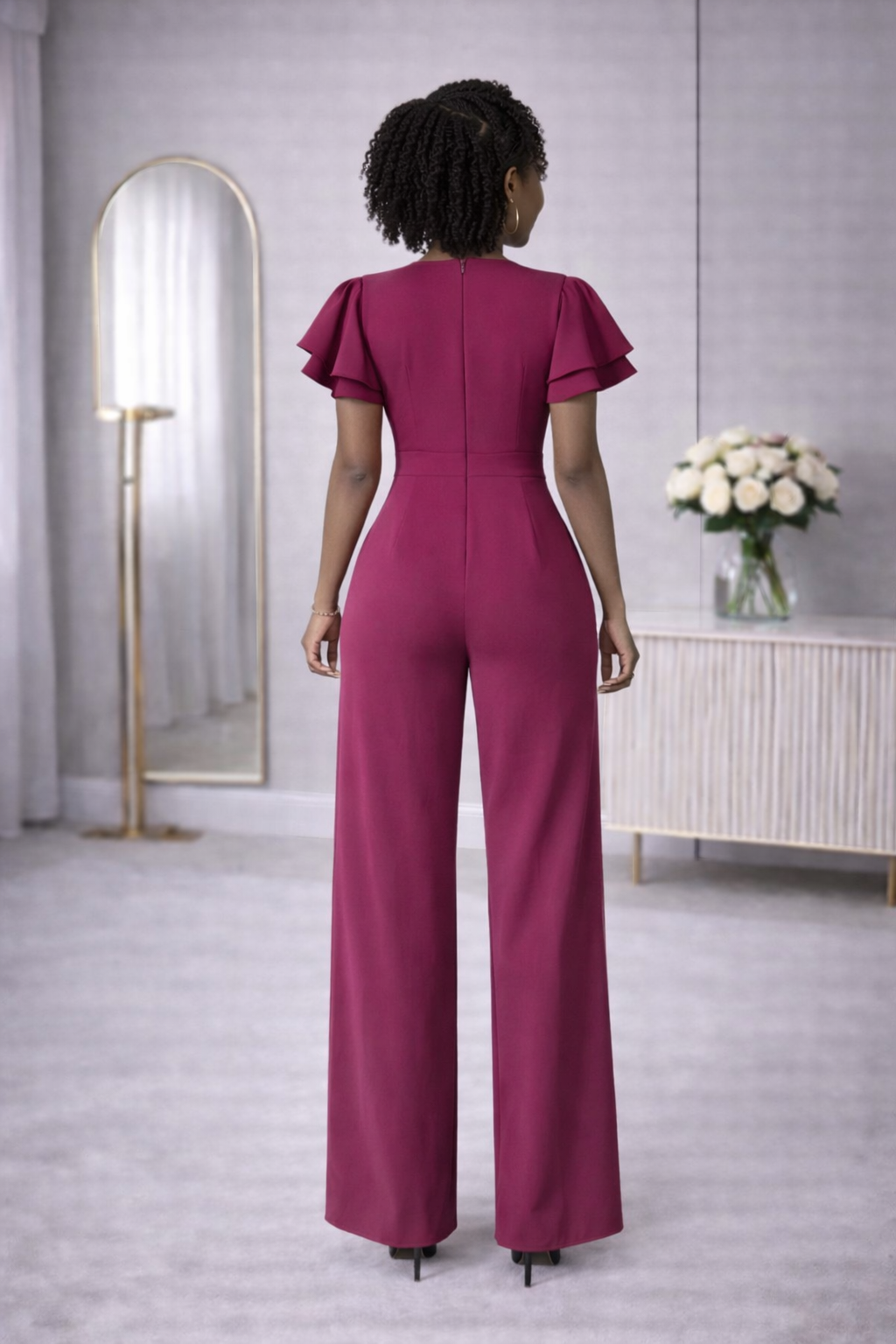 Ela Offcial Jumpsuit - Blackcurrent