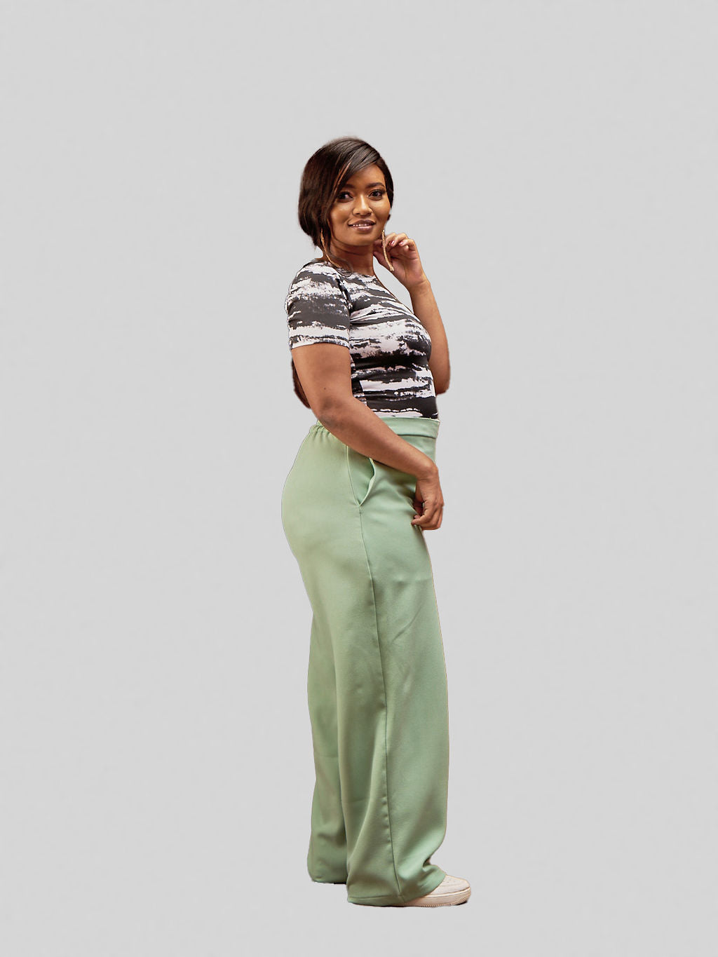 Mirah Pants - Mint Green