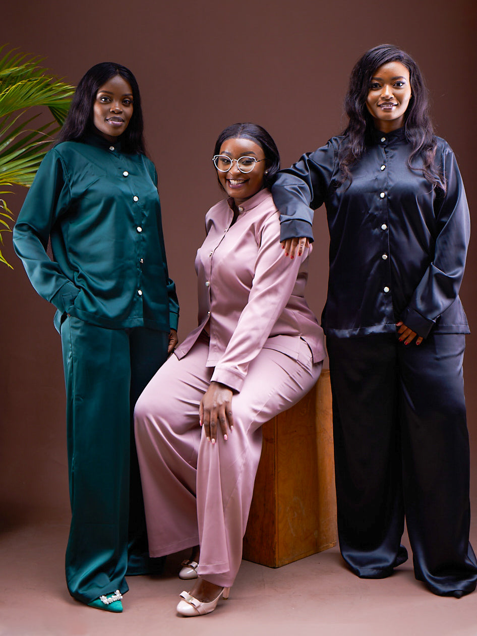 Nala Two Piece Set - Emerald Green