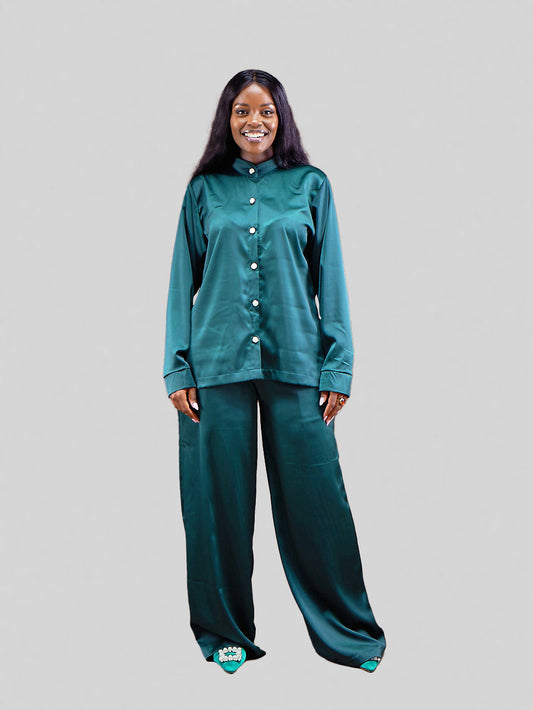 Nala Two Piece Set - Emerald Green