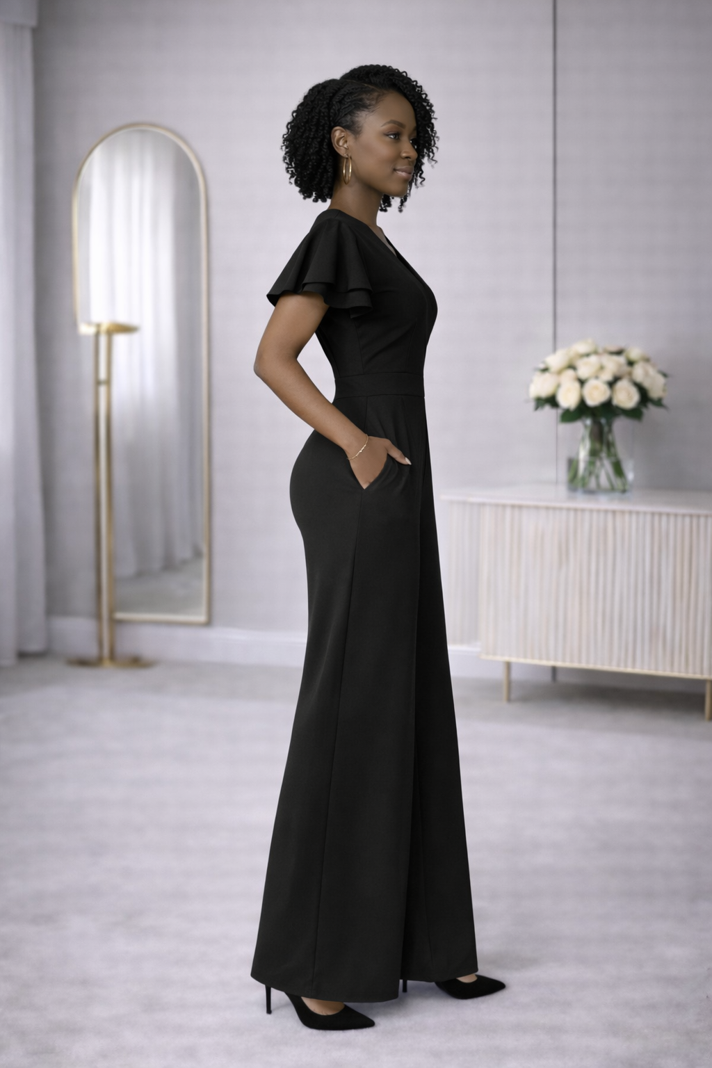 Ela Offcial Jumpsuit - Black