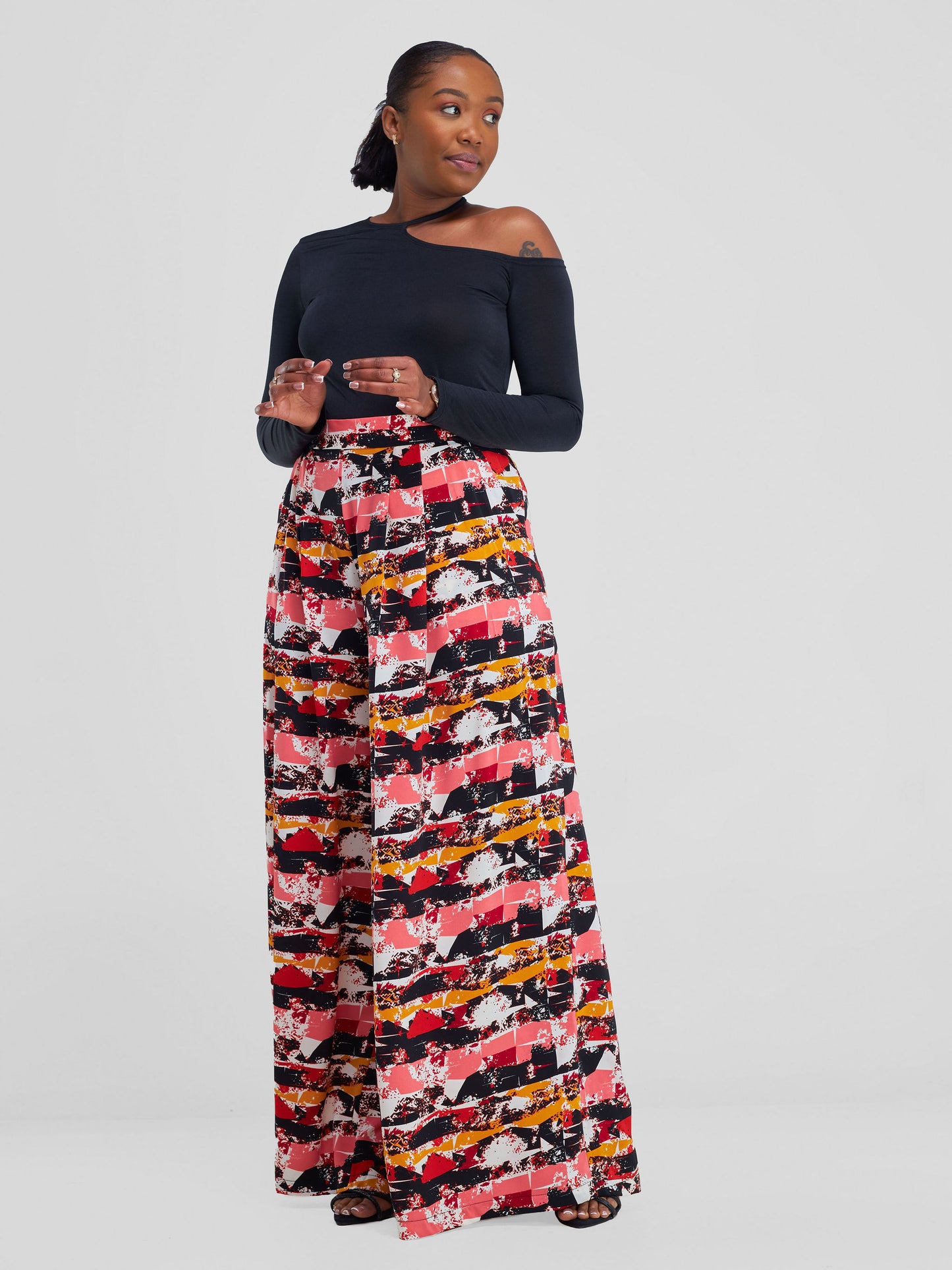 Kai Abstract Pants - Abstract Print