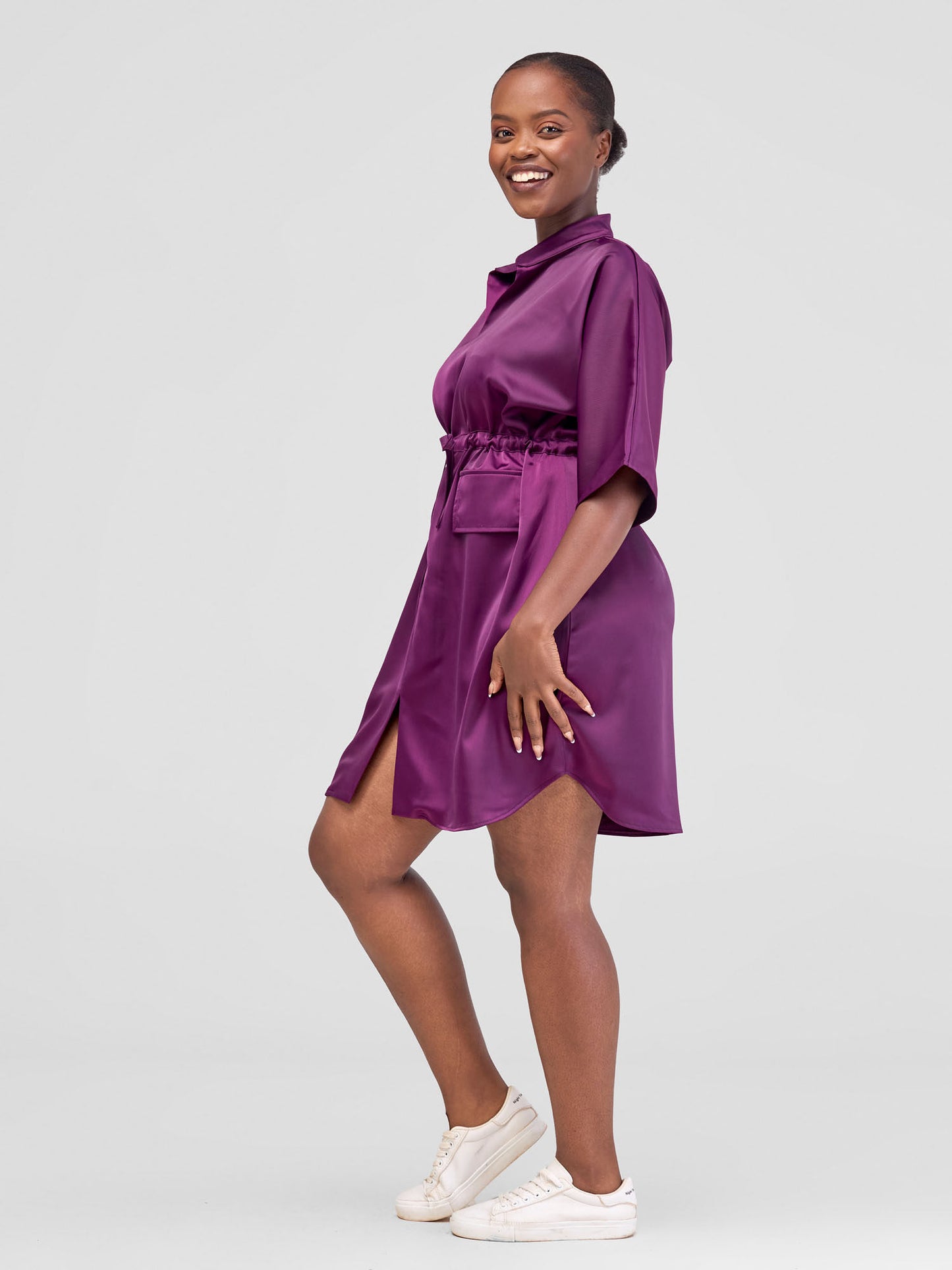 Eleanor Dress - Purple