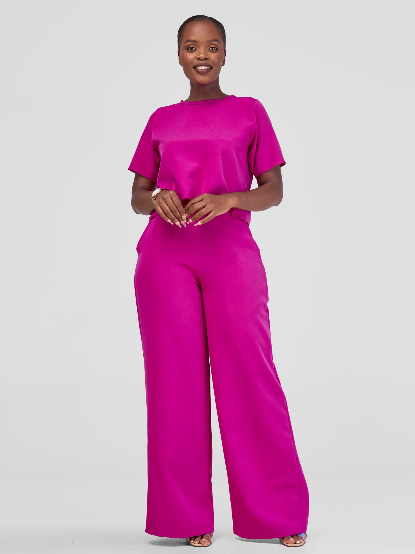 Zaria Two Piece Set - Pink