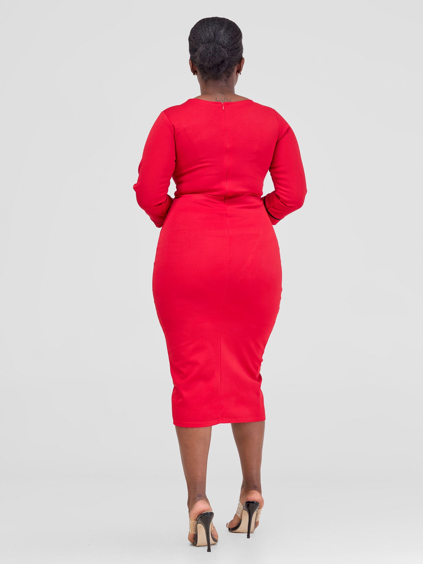 Talia Official Dress - RED/BLACK