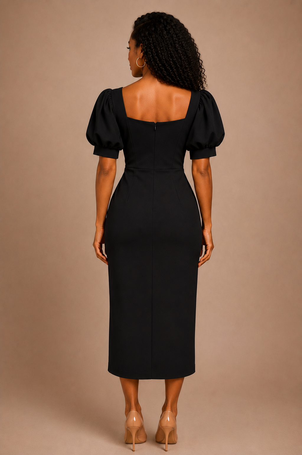 The Selene Dress - Black