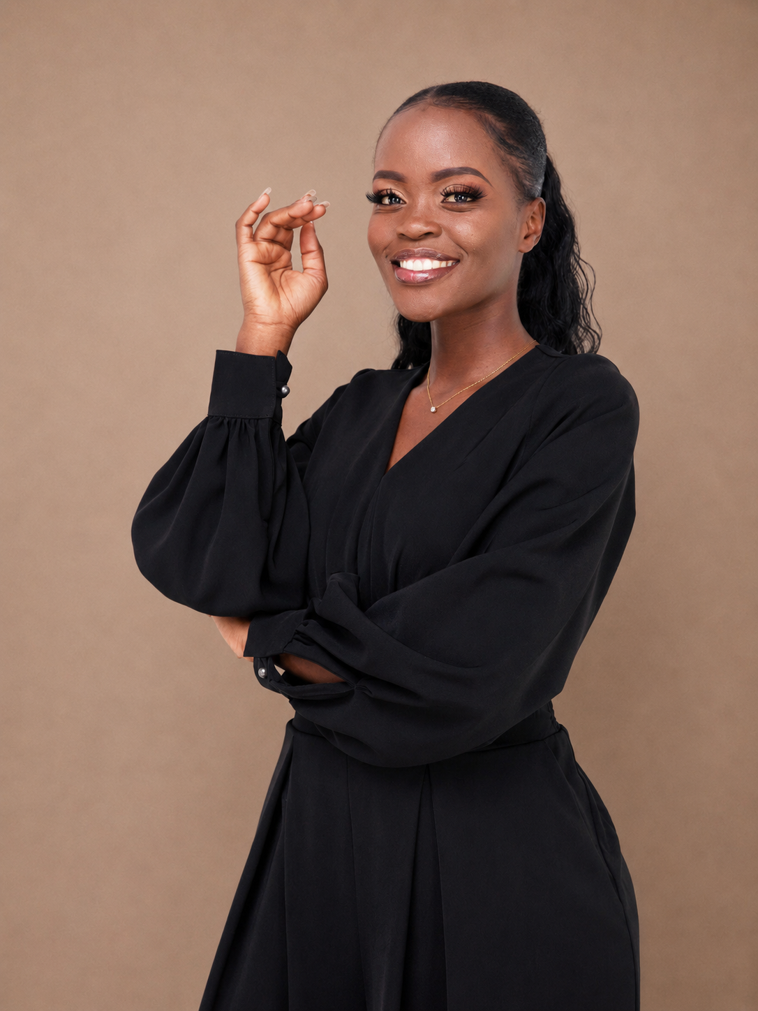 Nova Wide Leg Jumpsuit - Black