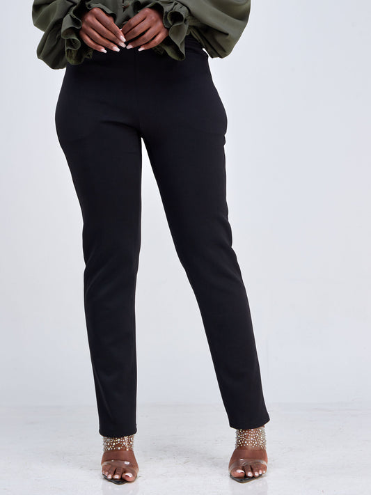 Luna Official Pants-Black