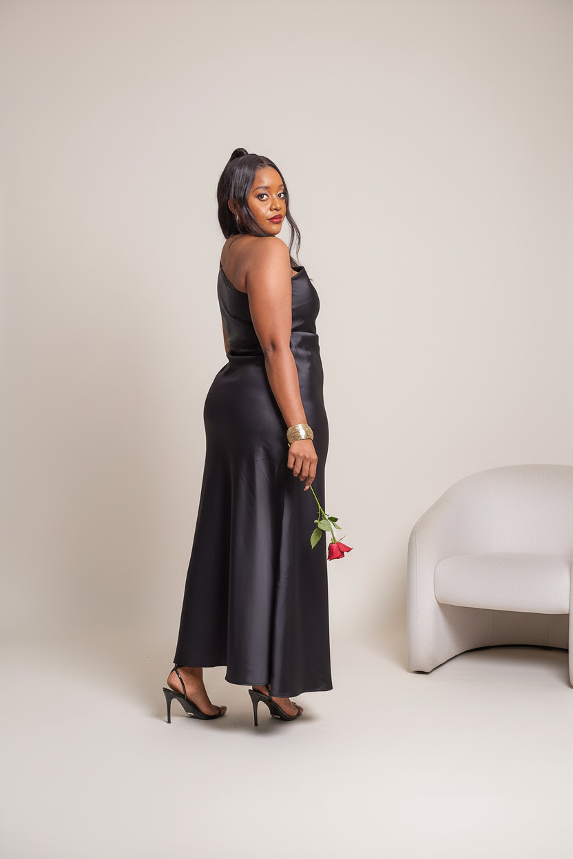 Clarisse Dress - Midnight Black