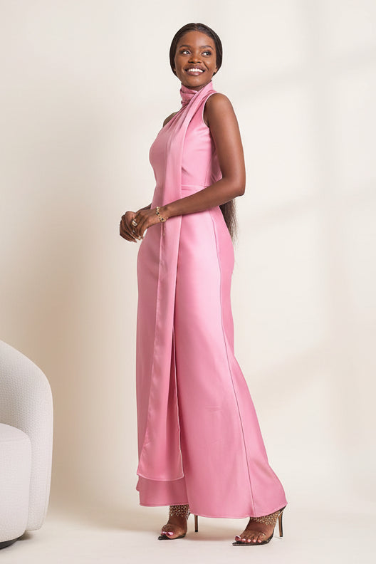 Clarisse Dress - Blush Pink