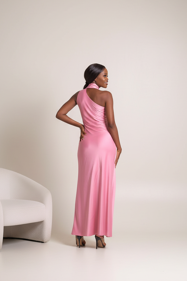 Clarisse Dress - Blush Pink